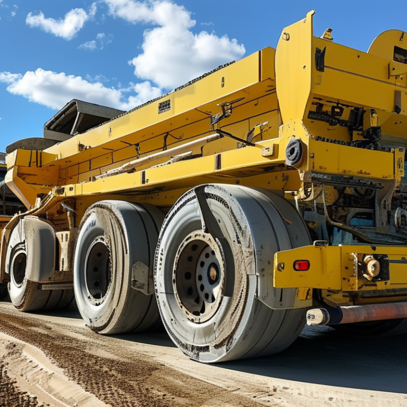 How to Transport a Large Slipform Paver to Construction Site?