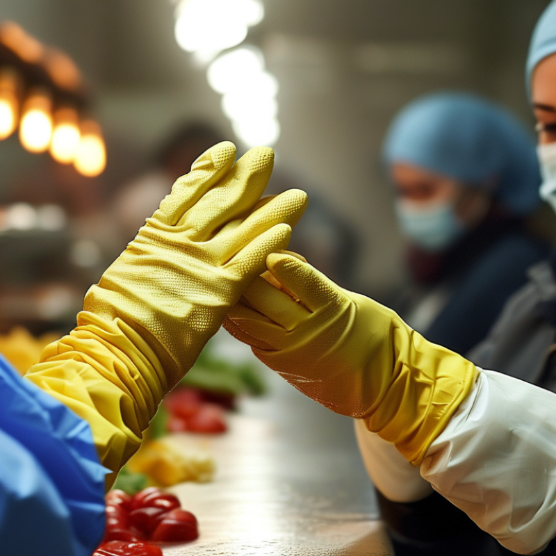 How to Maintain Hygiene in Food Handling with Gloves?