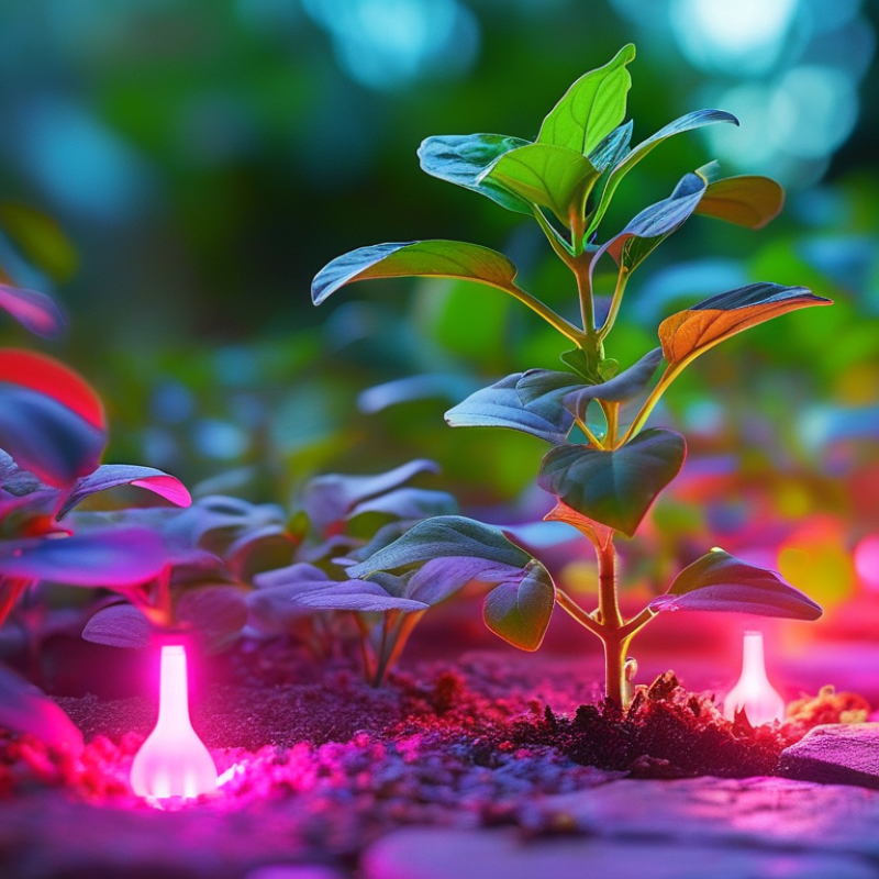 Why Do Grow Lights Look Purple or Pink in Your Garden?