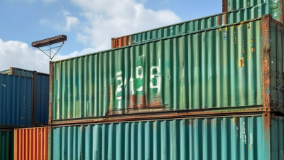 2026 Top Advantages of Buying Second Hand Shipping Containers?
