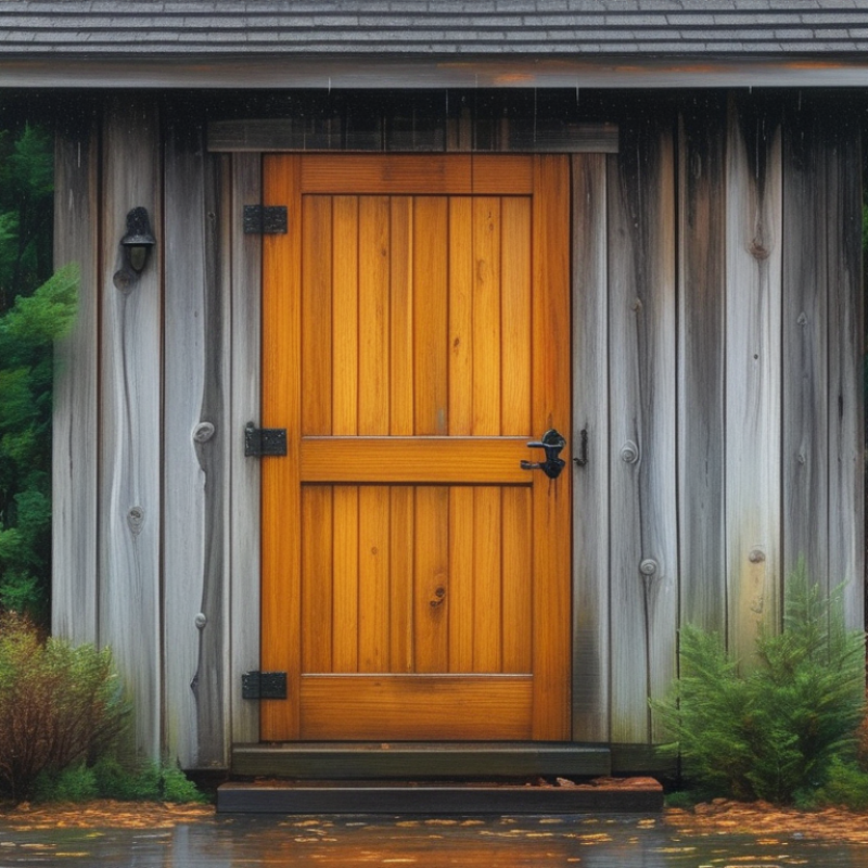 Why Does My Wooden Door Swell in Humid Weather?