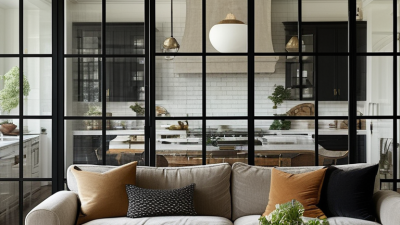 How to Choose Black Framed Partitions for Your Space?