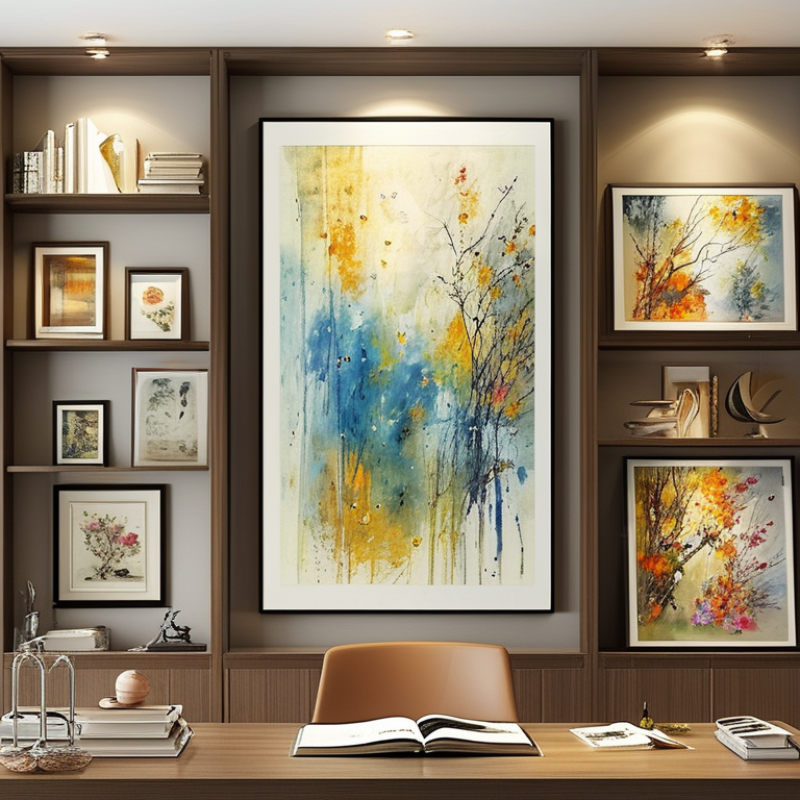 How to Choose the Best Art Frames for Study Decor?