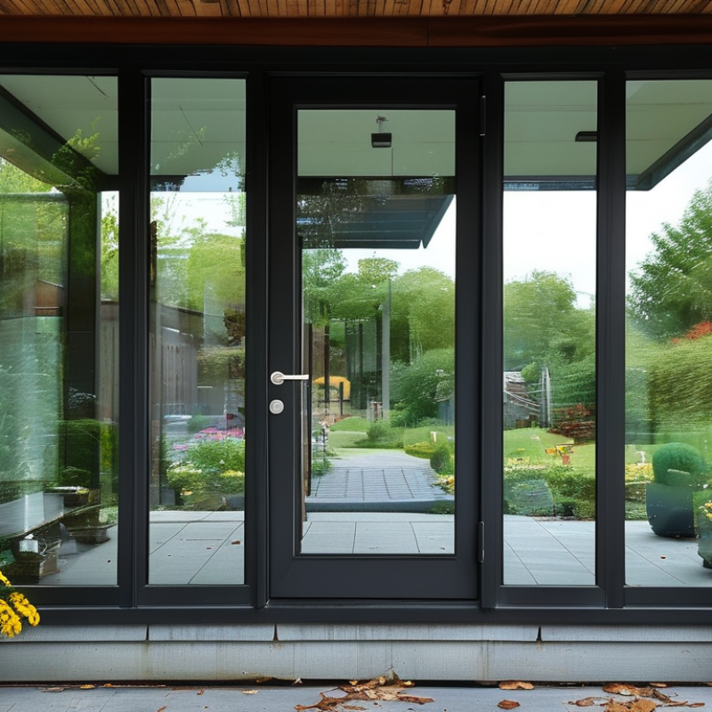 Top Steel Door with Glass Panel Options for Global Buyers?