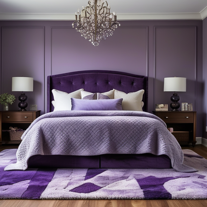 Top 10 Purple Bedroom Rugs to Transform Your Space?