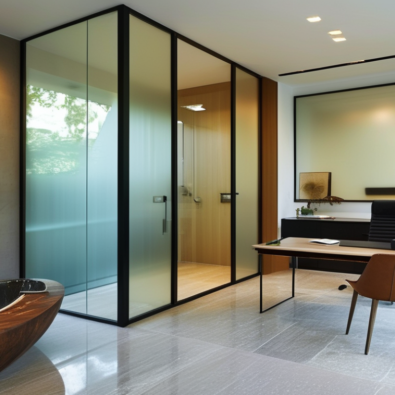What are the Benefits of Using Frosted Glass in Designs?