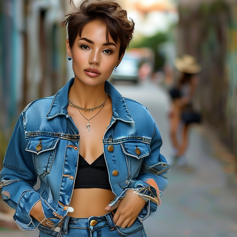 Top 10 Cropped Denim Jacket Styles for Global Buyers?