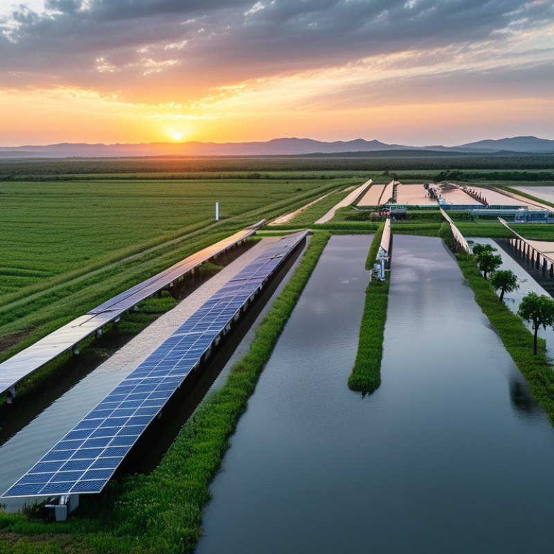 Como funciona uma bomba dágua solar sem bateria?