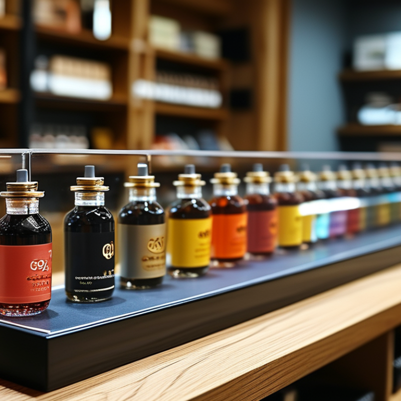 Why Choose a Countertop Acrylic Vape Juice Display Rack for Your Store?