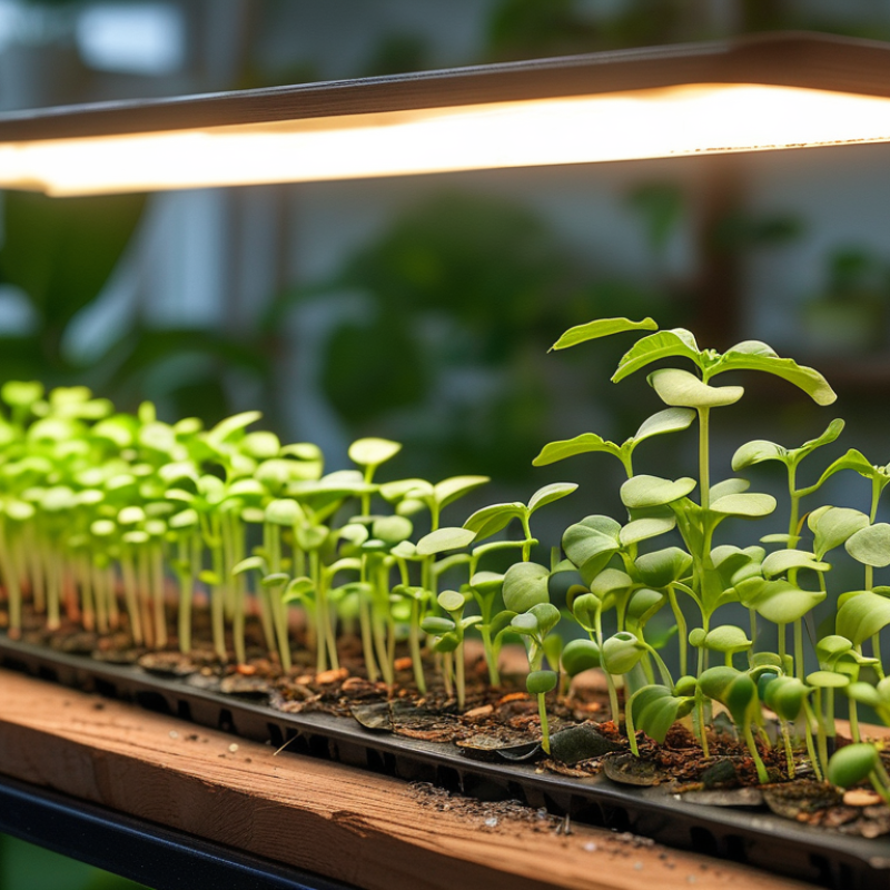 How to Prevent Leggy Seedlings Under Grow Lights?
