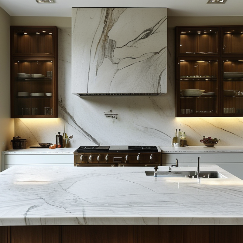 How to Choose Between Marble and Quartz for Kitchen Surfaces?