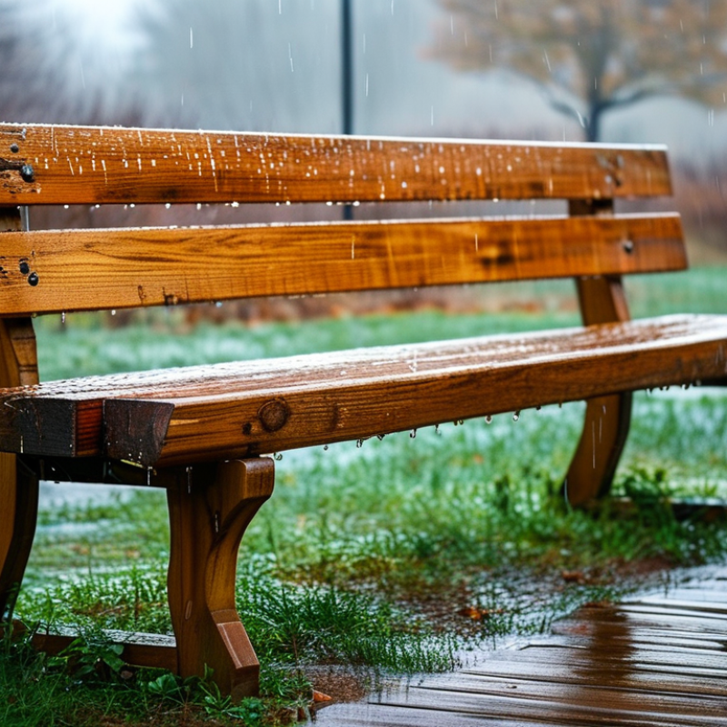 How to Protect Outdoor Wooden Benches from Rain Effectively?
