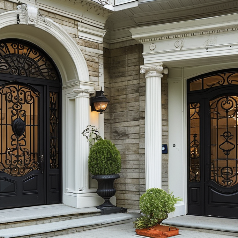 2026 How to Choose the Best Single Iron Front Doors?