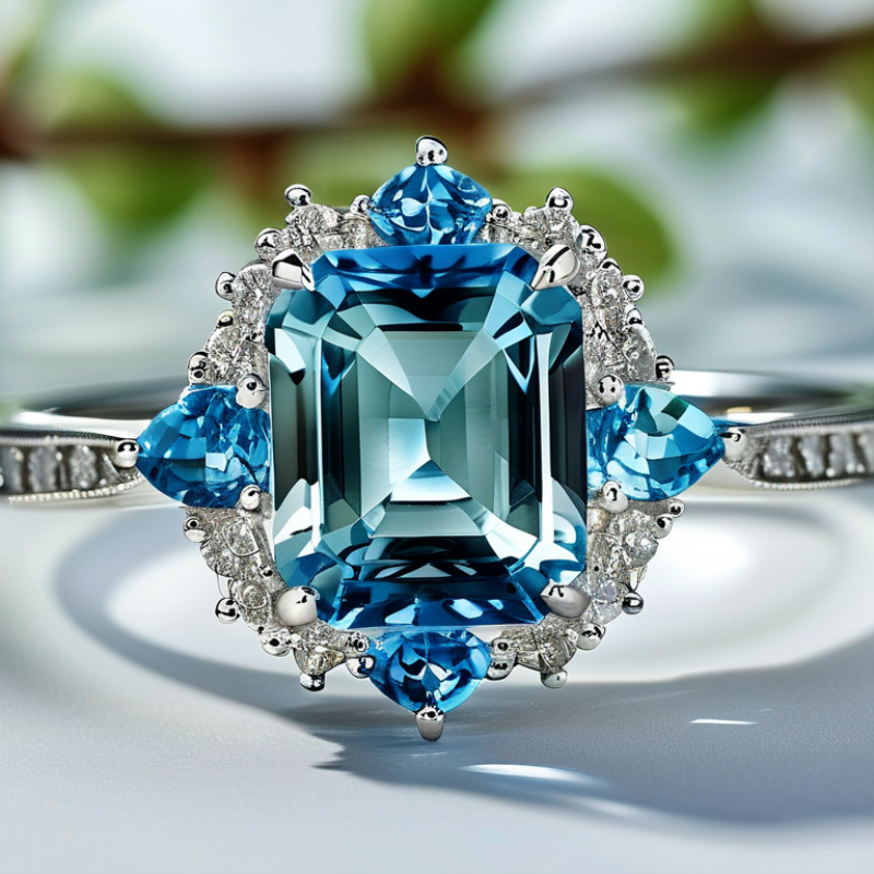 How to Choose the Perfect Blue Stone Engagement Ring?