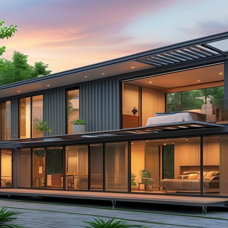 ¿Cuál es la diferencia entre casa de contenedor plegable y tipo flat pack?
