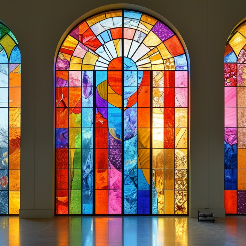 How to Choose Large Stained Glass Panels for Your Project?