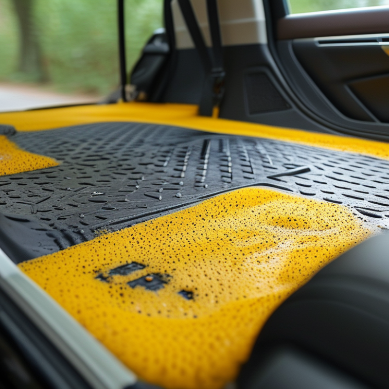¿Cómo eliminar el olor a goma de las alfombrillas del coche?