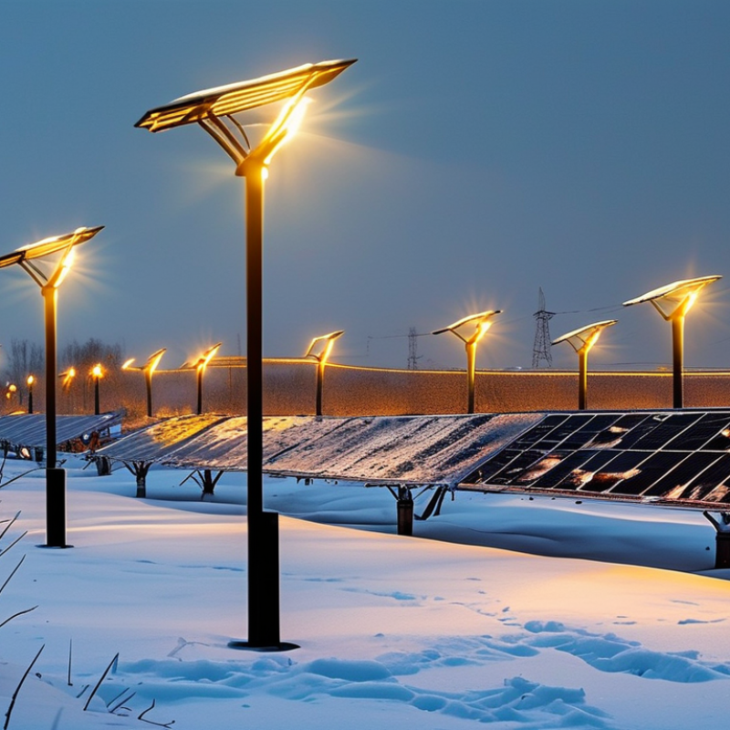 ¿Cómo funcionan las luces solares en invierno o con nieve?