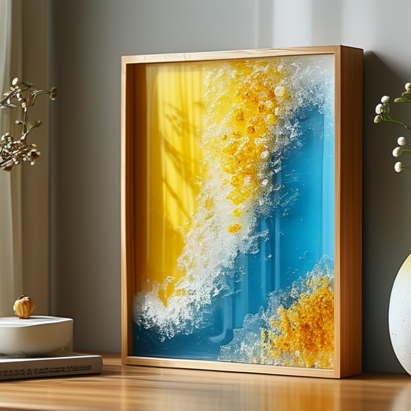 Best Resin Art Photo Frame Ideas for Your Home Decor?