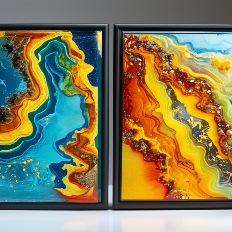 How to Create Stunning Resin Art Photo Frames for Sale?