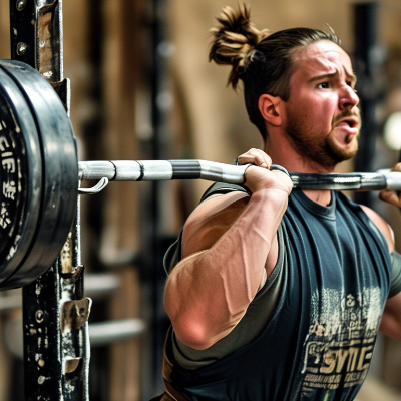 How to effectively use spotter arms on a squat rack?