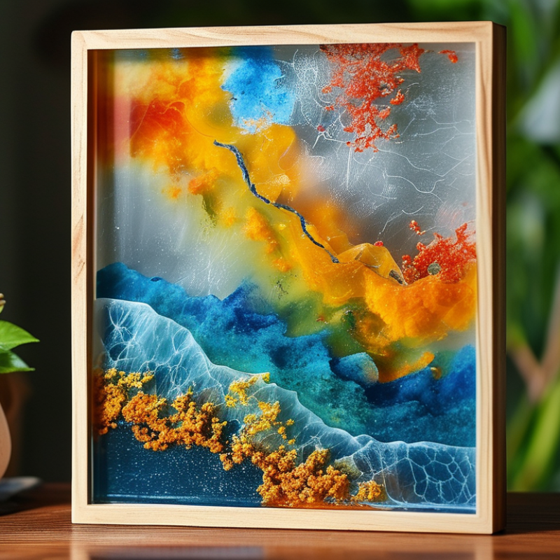 Top 10 Unique Resin Art Photo Frame Designs for Your Home?
