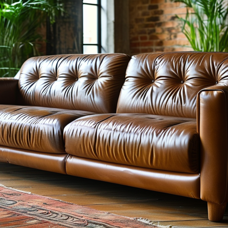 ¿Por qué elegir muebles de cuero en lugar de tela para el hogar?