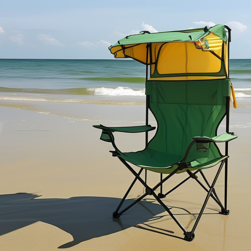 How to Fold a Stubborn Canopy Beach Chair Easily?