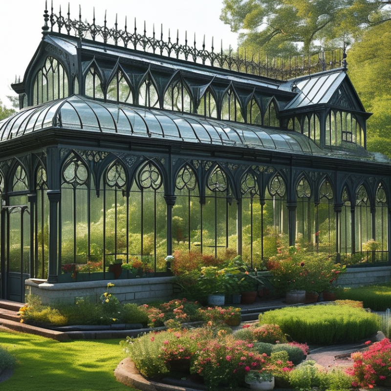 How to Build a Gothic Greenhouse for Your Garden?