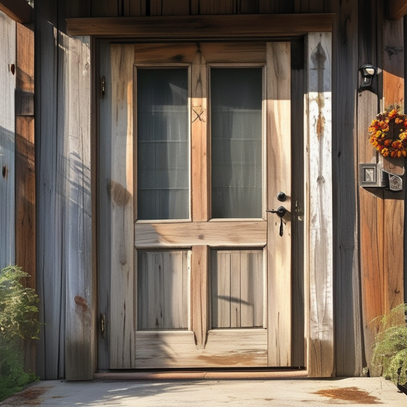 Why You Should Refinish Your Old Sun Damaged Wooden Front Door?