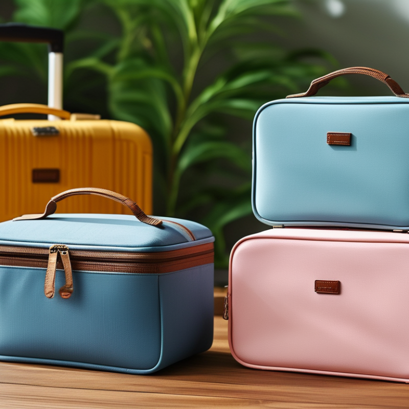 ¿Cuál es el mejor material para un organizador de maquillaje de viaje?
