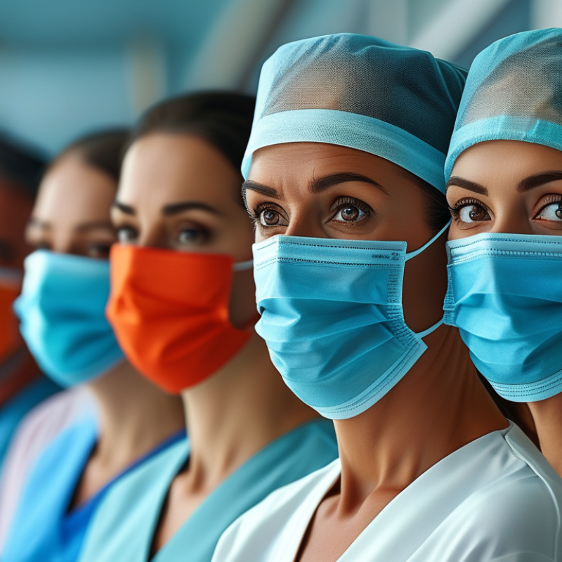 ¿Qué significan los diferentes colores de las mascarillas quirúrgicas?