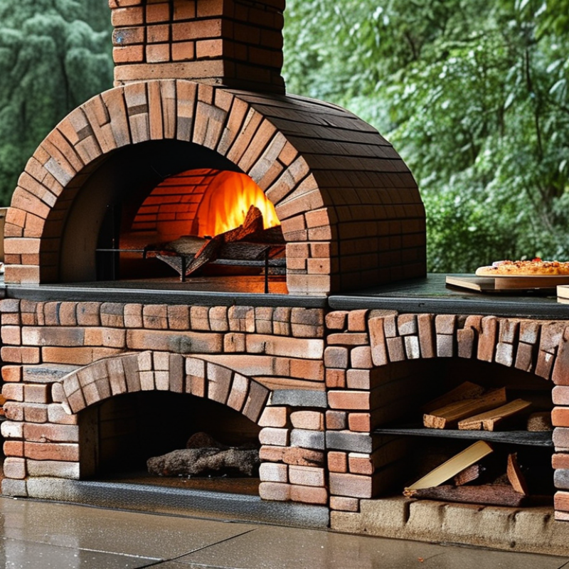 7 Best Outdoor Brick Fireplace With Pizza Oven Kits