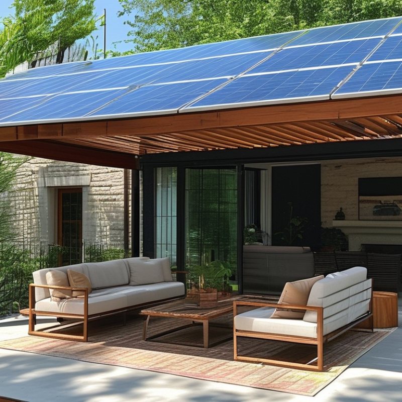 Can Solar Panels Serve as a Stylish Patio Cover Option?