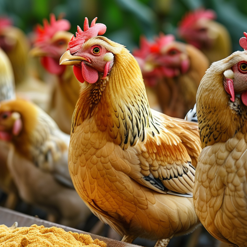 Why Does Corn Gluten Meal Change Poultry Skin Color?