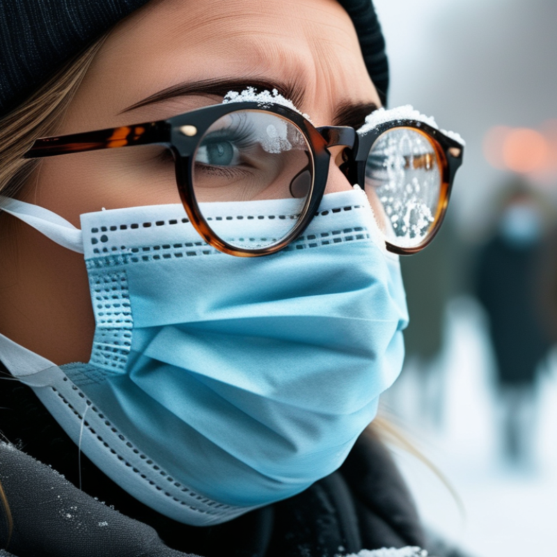 How to Prevent Glasses from Fogging When Wearing a Mask?