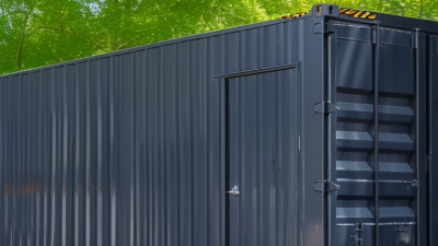 How to Choose the Right Container Storage Units for Your Needs?