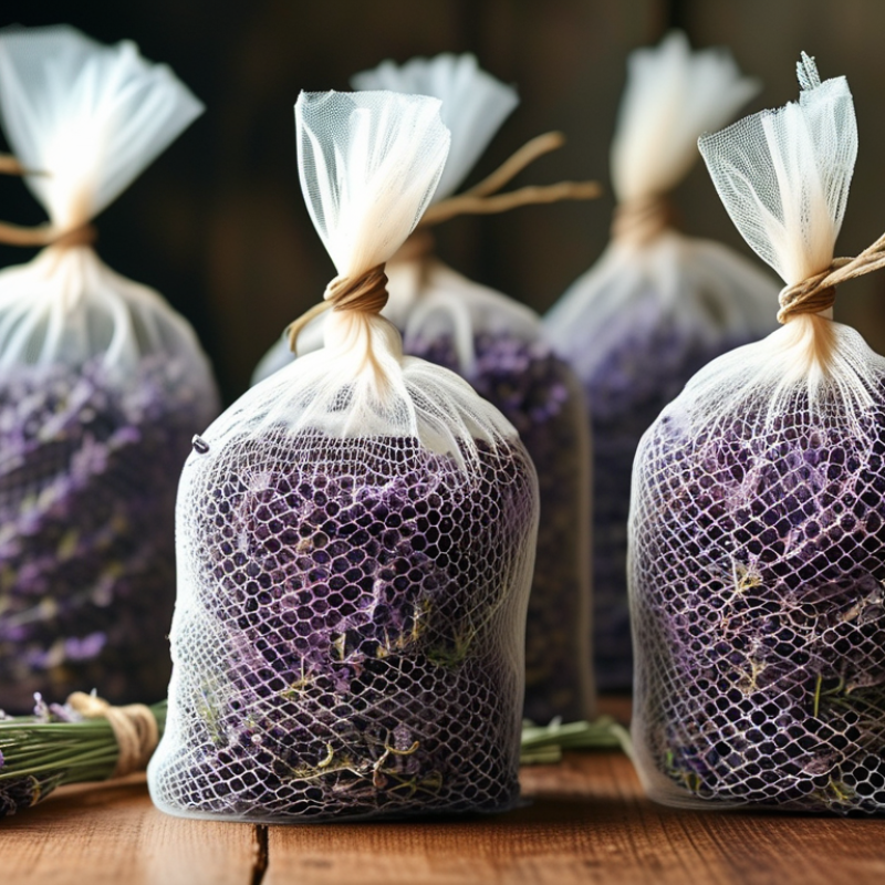 How to Effectively Dry Lavender in Mesh Drawstring Bags?