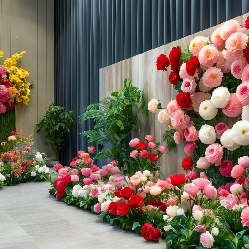 Top Fake Flower Wall Suppliers for Global Buyers