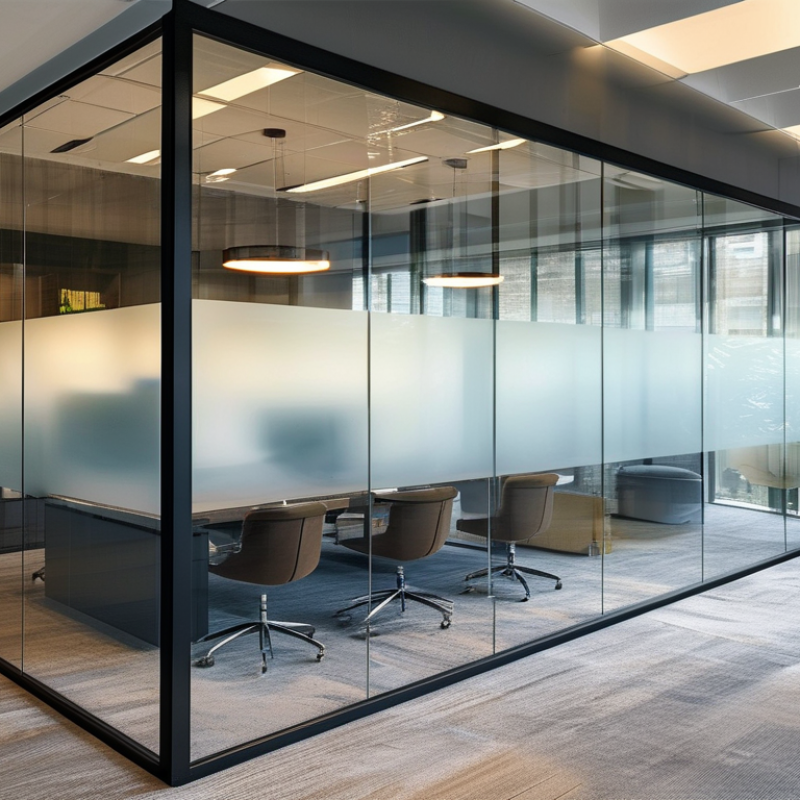 Top 10 Benefits of Frosted Glass Partitions for Modern Offices