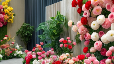 Top Fake Flower Wall Suppliers for Global Buyers