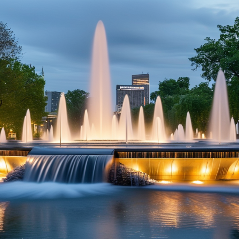 What are the Benefits of Laminar Jet Fountains for Outdoor Spaces?