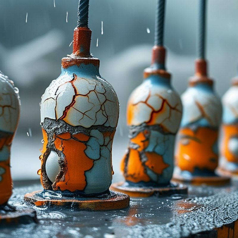 ¿Por qué se agrietan los aisladores de porcelana de China?