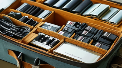 Top Camera Organizer Pouch for Travel and Gear Storage