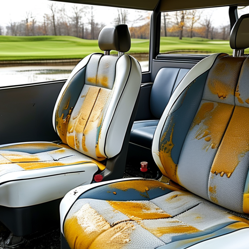 How to Clean Golf Cart Seat Upholstery Easily?