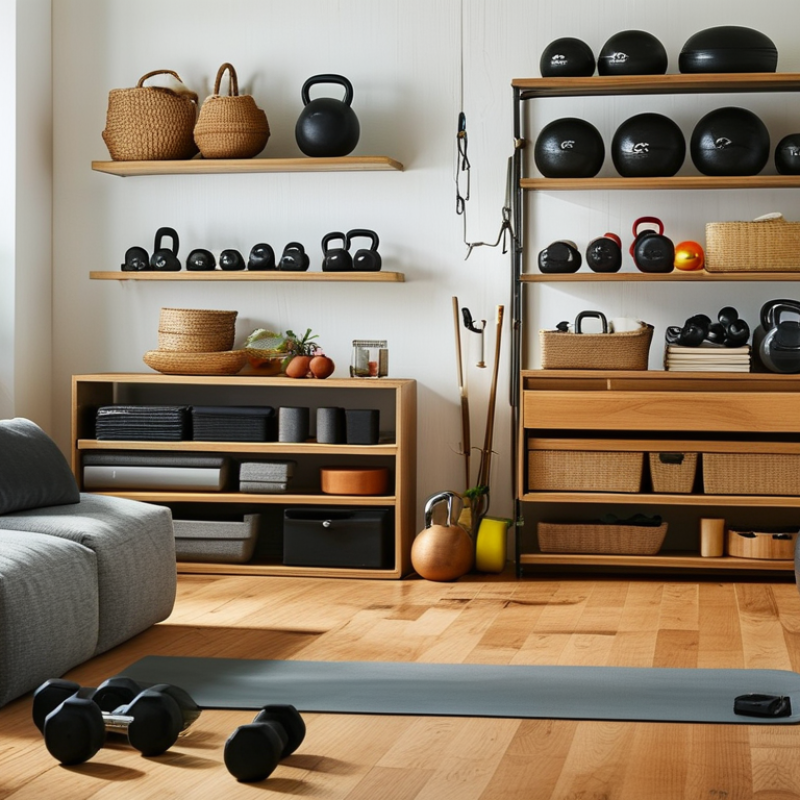 2026 Top Ways to Store Gym Equipment in a Small Apartment?