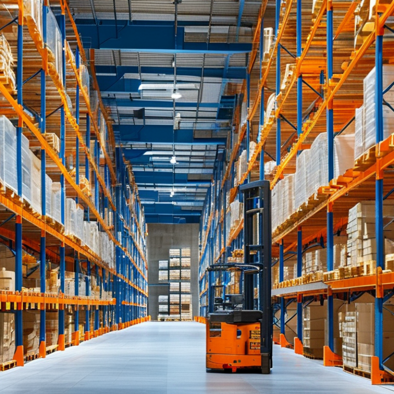Why Are Orange and Blue the Standard Warehouse Rack Colors?