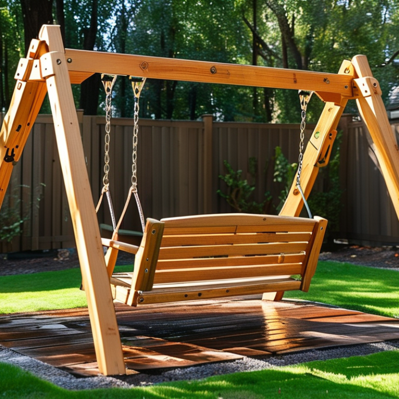 7 Tips for Choosing a Wooden Swing Set with Slide