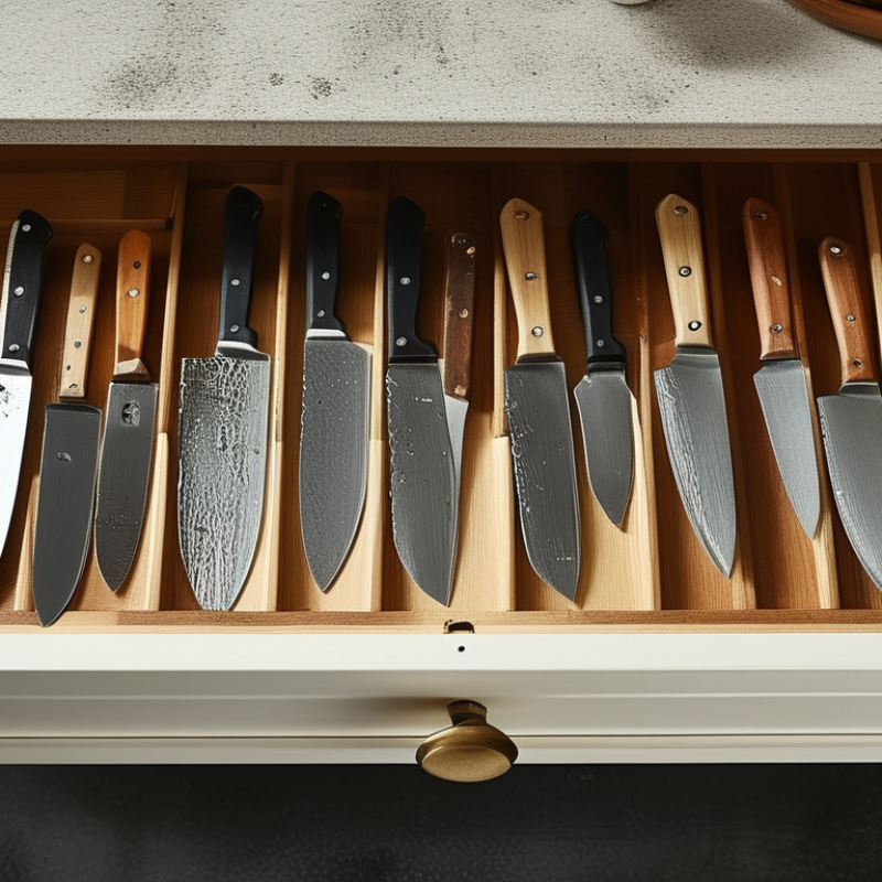 How to Store Knives Safely at Home?