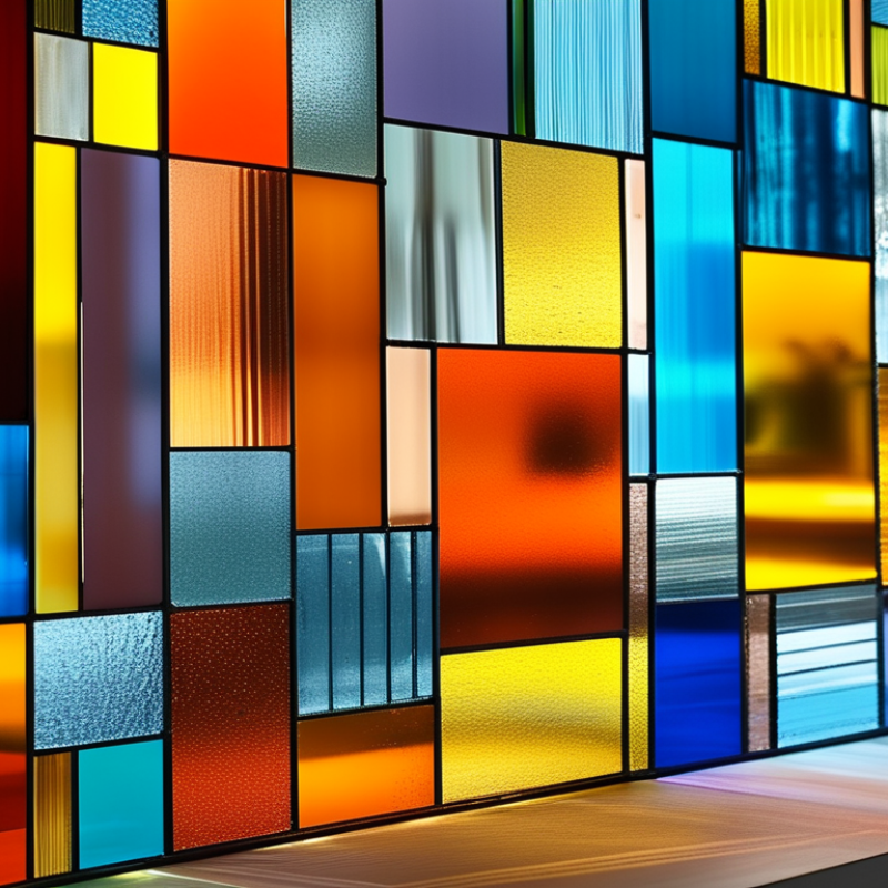 What Is Colored Glass Sheet Used For?